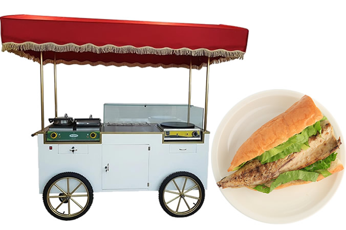 Balık Ekmek Arabası - Balık Ekmek